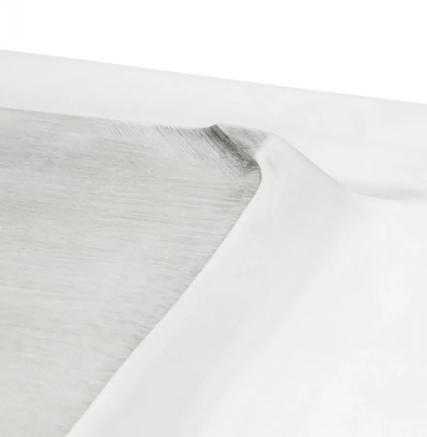 Casa Padrino Aluminium Schale Rechteckig 50 x 46 cm - Designer Obstschale in Silber