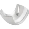 Casa Padrino Aluminium Schale 35 x 31 cm - Designer Obstschale in Silber