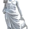 Casa Padrino Antik Stil Marmor Skulptur Mann Grau H. 243 cm