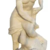 Casa Padrino Antik Stil Marmor Skulptur Beige H. 160 cm