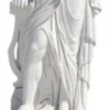 Casa Padrino Antik Stil Marmor Skulptur Römer Weiß H. 203 cm