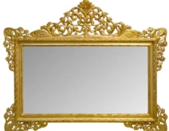 Casa Padrino Antik Stil Wandspiegel Gold 190 x H. 155 cm - Limited Edition