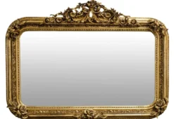 Casa Padrino Antik Stil Wandspiegel Gold 142 x H. 100 cm - Barock Möbel