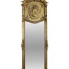 Casa Padrino Antikstil Wandspiegel im Barockstil Gold 55 x H. 160 cm