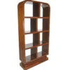 Casa Padrino Art Deco Bücherregal Mahagoni - Artdeco Bücher Schrank Regalsystem Möbel Antik Stil