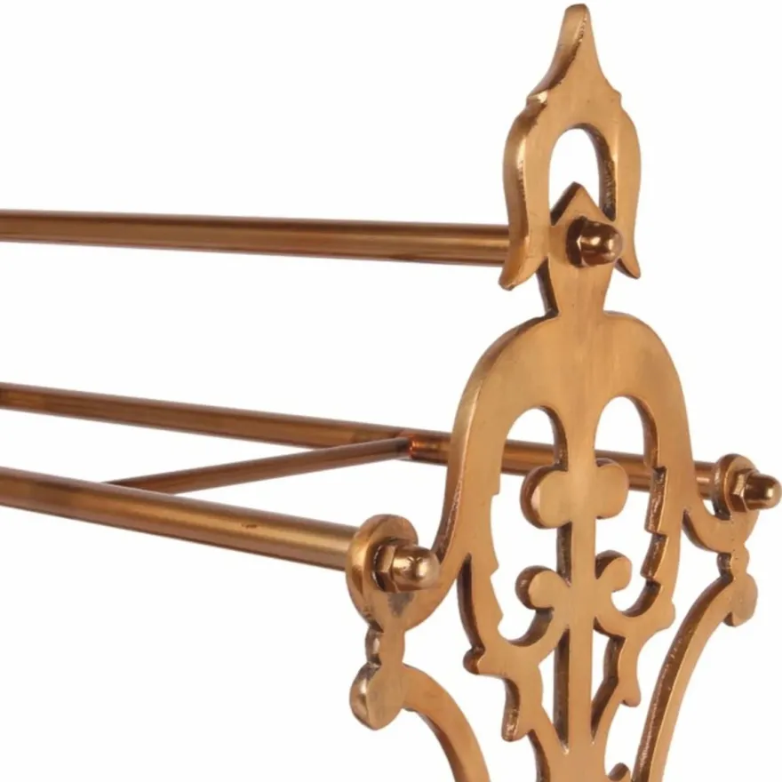 Casa Padrino Barock Aluminium Schirmständer Gold - Barockstil Deko Accessoires