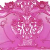 Casa Padrino Barock Bett Pure Baroque Pink 160 x 200 cm aus massivem Mahagoniholz