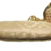 Casa Padrino Barock Chaiselongue Gold Muster / Gold Mod2 - Barock Möbel
