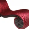 Casa Padrino Barock Chaiselongue Mod3 Bordeaux Rot Barock Muster / Schwarz Limited Edition - 170 x 65 x 70 cm