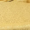 Casa Padrino Barock Chaiselongue Gold Muster / Gold - Barock Möbel - Recamiere Liege