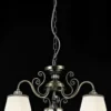 Casa Padrino Barock Decken Kristall Kronleuchter Bronze 58 x H 36 cm Antik Stil - Möbel Lüster Leuchter Hängeleuchte Hängelampe