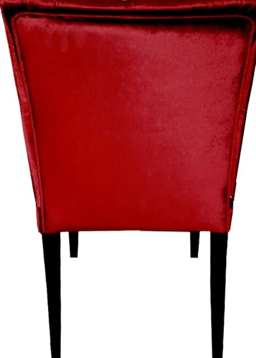 Casa Padrino Barock Esszimmer Stuhl Bordeaux Rot / Schwarz - Designer Stuhl - Luxus Qualität