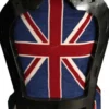 Casa Padrino Barock Esszimmer Stuhl Union Jack / Schwarz - Möbel Antik Stil