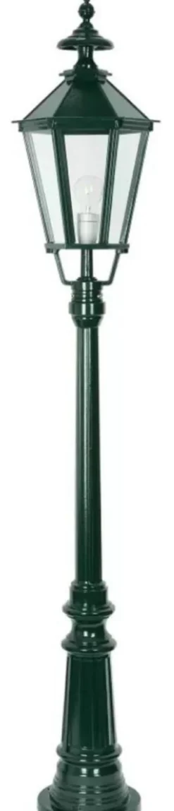 Casa Padrino Barock Gartenlaterne 29 x 29 x H. 166 cm - Verschiedene Farben - Elegante Außenstehleuchte - Nostalgische Außenbeleuchtung