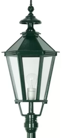 Casa Padrino Barock Gartenlaterne 29 x 29 x H. 166 cm - Verschiedene Farben - Elegante Außenstehleuchte - Nostalgische Außenbeleuchtung