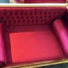 Casa Padrino Barock Hundebett Lila / Gold - Handgefertigtes Antik Stil Hundebett - Prunkvolle Hunde Möbel im Barockstil - Antik Stil Tiermöbel - Barock Tiermöbel