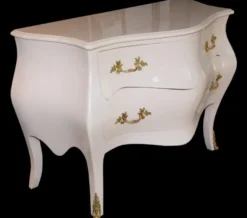Casa Padrino Barock Kommode im Antik Stil in Rosa und Gold, 130 x 87 x 58 cm - Luxus Barock Möbel