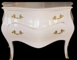 Casa Padrino Barock Kommode im Antik Stil in Rosa und Gold, 130 x 87 x 58 cm - Luxus Barock Möbel