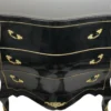 Casa Padrino Barock Kommode Schwarz/Gold Breite 120 cm - Antik Stil Möbel