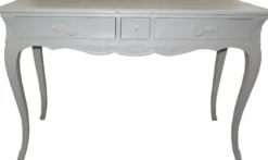 Casa Padrino Barock Konsolentisch Antik Stil Weiss mit 3 Schubladen 120 x 45 x 80 cm