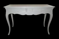 Casa Padrino Barock Konsolentisch Antik Stil Weiss mit 3 Schubladen 120 x 45 x 80 cm