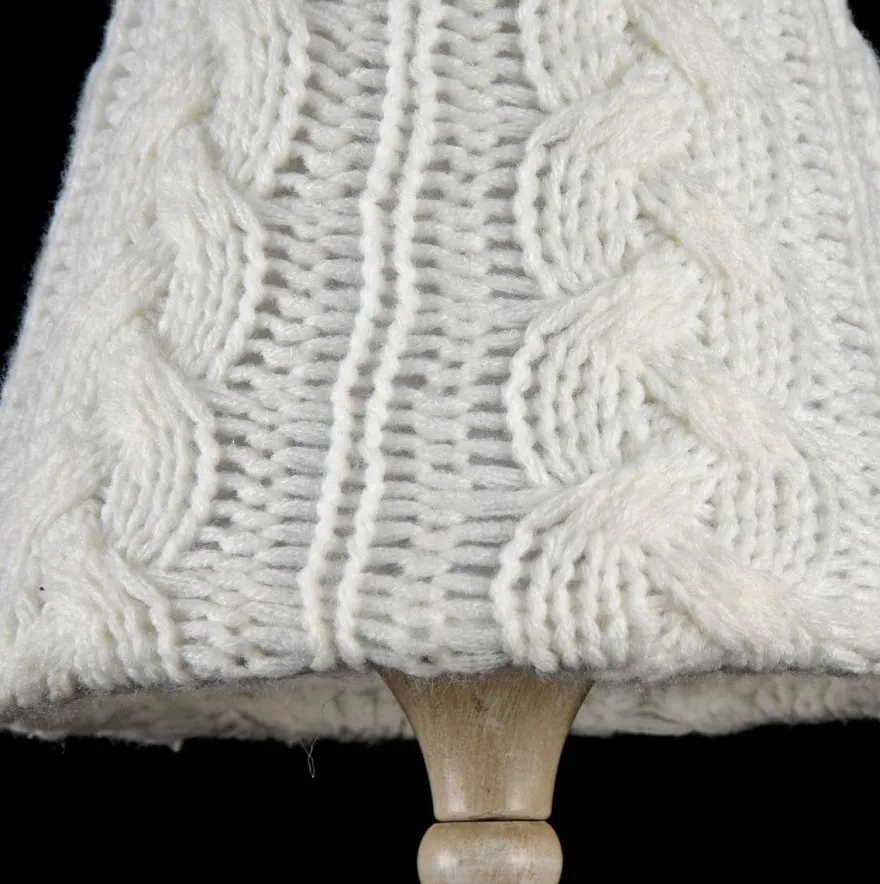 Casa Padrino Barock Kristall Hängeleuchte, Metall und Kristallglas, Beige, Ø 18 x H. 35 cm