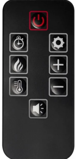 Casa Padrino Barock LED Elektro Eckkamin Schwarz 110 x 70 x H. 90,6 cm