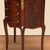Casa Padrino Barock Nachtkommode Dunkelbraun / Gold - Handgefertigte Massivholz Kommode im Barockstil - Antik Stil Nachttisch - Beistelltisch mit 3 Schubladen - Barock Möbel