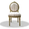 Casa Padrino Barock Salonstuhl Creme 50 x 50 x H. 100 cm - Antik Möbel