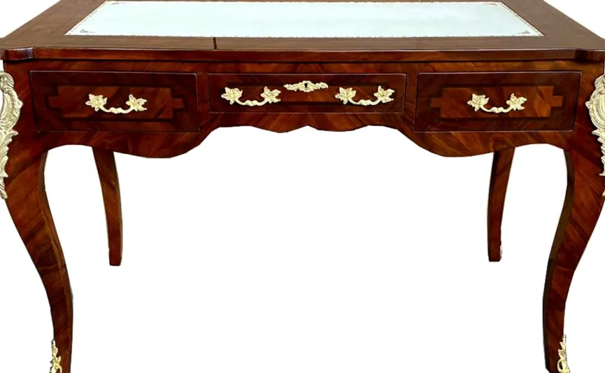 Casa Padrino Barock Schreibtisch - Sekretär Braun - Antik Stil Möbel