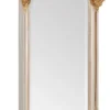 Casa Padrino Barock Spiegel Antik Stil Creme / Gold 115 x 48 cm - Möbel Wandspiegel