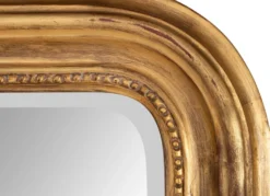 Casa Padrino Barock Spiegel Antik Gold 100 x 5 x H. 161 cm - Eleganter Wandspiegel im Barockstil - Antik Stil Garderoben Spiegel - Wohnzimmer Spiegel - Barock Möbel