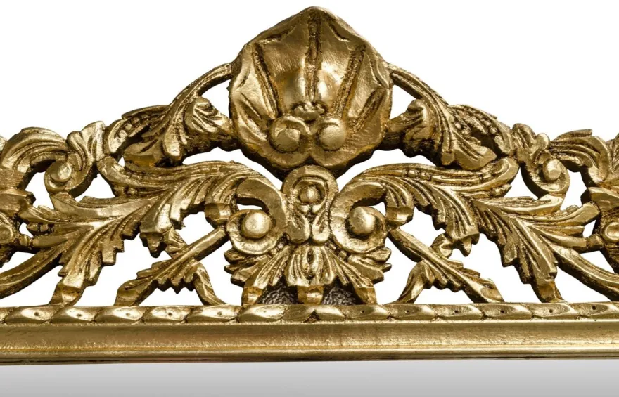 Casa Padrino Barock Spiegel Gold 110 x H. 195 cm - Antik Stil Wandspiegel