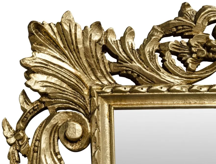 Casa Padrino Barock Spiegel Gold 110 x H. 195 cm - Antik Stil Wandspiegel