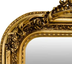 Casa Padrino Barock Spiegel Gold Antik Stil 90 x H. 160 cm - Wandspiegel Möbel