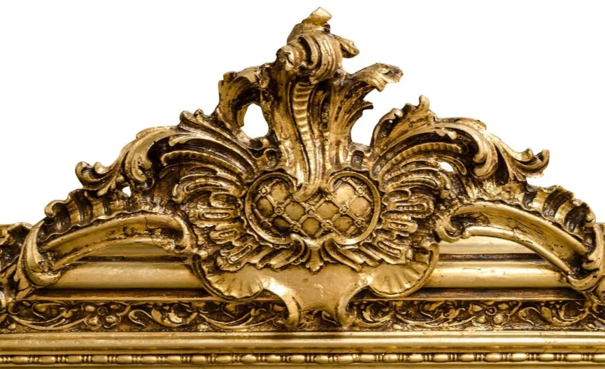 Casa Padrino Barock Spiegel Gold Antik Stil 90 x H. 160 cm - Wandspiegel Möbel