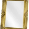 Casa Padrino Barock Spiegel Gold H. 116 cm - Barockstil Möbel