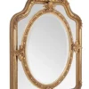 Casa Padrino Barock Spiegel Gold 90 x H 120 cm - Wandspiegel Antik Stil Wohnzimmermöbel