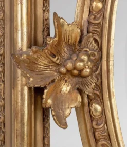 Casa Padrino Barock Spiegel Gold 90 x H 120 cm - Wandspiegel Antik Stil Wohnzimmermöbel
