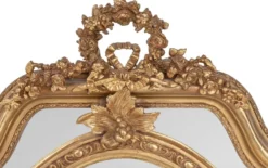 Casa Padrino Barock Spiegel Gold 90 x H 120 cm - Wandspiegel Antik Stil Wohnzimmermöbel