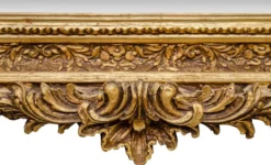 Casa Padrino Barock Spiegel mit goldenen Rahmen 100 x H. 175 cm - Antik Stil Möbel