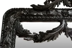 Casa Padrino Barock Spiegel Schwarz 120 x H. 242 cm - Barock Wandspiegel