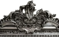 Casa Padrino Barock Spiegel Silber Antik Stil 90 x H. 160 cm - Wandspiegel Möbel