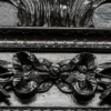Casa Padrino Barock Spiegel Schwarz - Barockstil Spiegel mit eleganten Verzierungen - Riesiger Barockstil Wandspiegel - Barock Garderoben Spiegel - Barock Möbel - Möbel Barockstil
