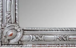 Casa Padrino Barock Spiegel Silber 120 x H. 242 cm - Barock Wandspiegel