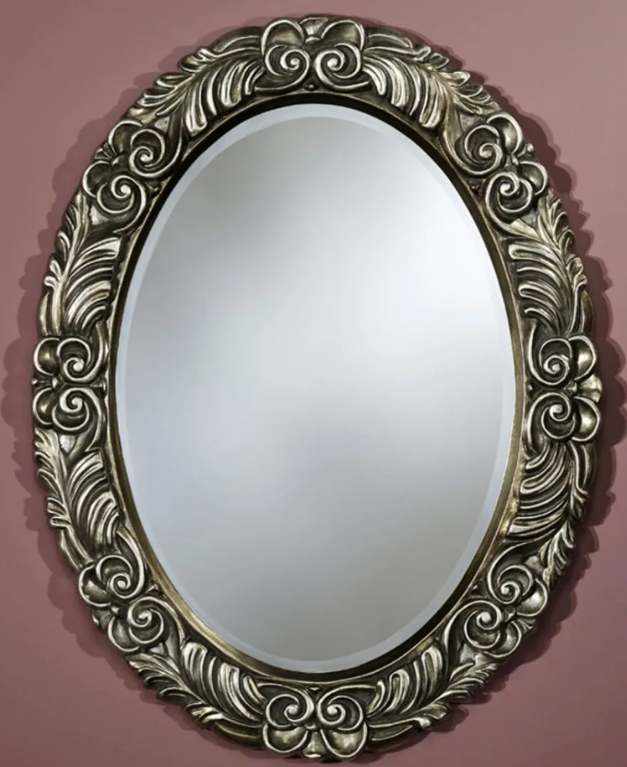 Casa Padrino Barock Spiegel Silber 69 x H. 88 cm - Möbel im Barockstil