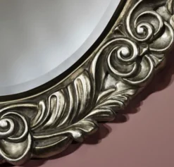 Casa Padrino Barock Spiegel Silber 69 x H. 88 cm - Möbel im Barockstil