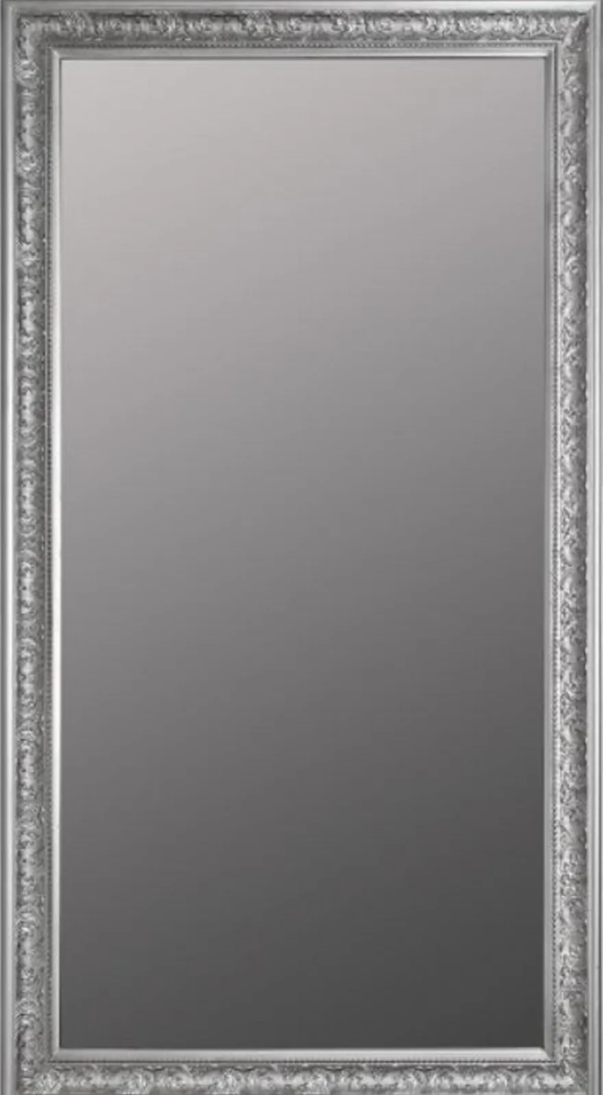 Casa Padrino Barock Spiegel Silber 72 x H. 132 cm - Handgefertigter Barock Wandspiegel
