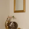 Casa Padrino Barock Spiegel / Wandspiegel Antik Gold 52 x H. 62 cm - Barockmöbel
