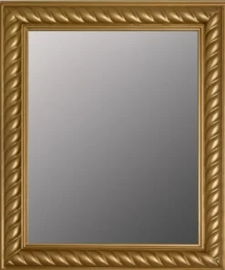 Casa Padrino Barock Spiegel / Wandspiegel Antik Gold 52 x H. 62 cm - Barockmöbel